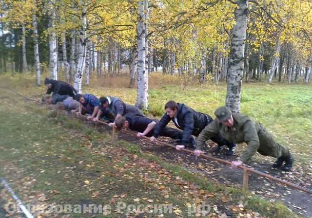 Военные сборы в военской части для профессии НПО Архангельский педагогический колледж